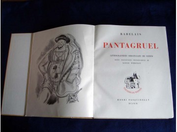 Pantagruel - RABELAIS - illustre par SCHEM - Éditions Pasquinelly - 1946