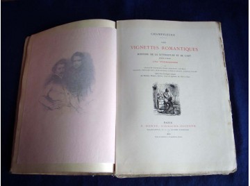 Les vignettes romantiques : Histoire de la littérature et de l'art, 1825-1840 - Champfleury - Éditions Dentu - 1883