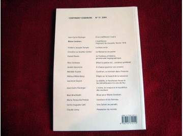 Continent Cendrars -  Cendrars, Blaise - Collectif - Éditions Honoré Champion - 2004