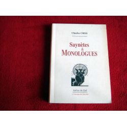 Saynètes et monologues  - Cros, Charles - Éditions de l'Atelier du Gué.