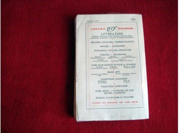 Triptyque  - Jouhandeau, Marcel - Édition Originale -  Éditions Gallimard - 1943