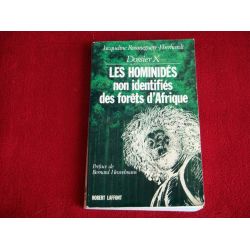 Les hominidés non identifiés des forêts d'Afrique -  ROUMEGUERE, EBERHARDT - Éditions Robert Laffont