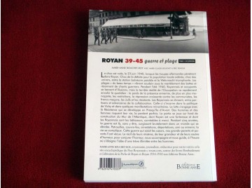 Royan 39-45, Guerre et Plage - Tome 1 l'Occupation  - M.a. Bouchet-Roy - Éditions Bonne Anse - 2015