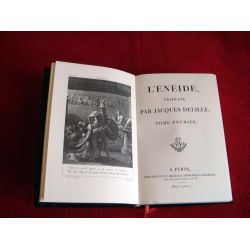 L'énéide (Complet en 4 tomes) - VIRGILE - Traduction de Jacques Delille - Éditions Jean de Bonnot - 1980