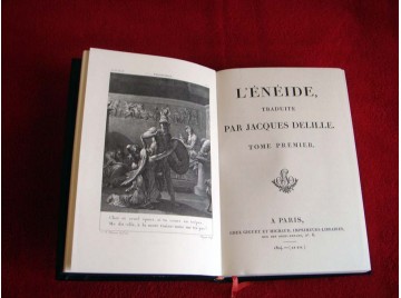 L'énéide (Complet en 4 tomes) - VIRGILE - Traduction de Jacques Delille - Éditions Jean de Bonnot - 1980