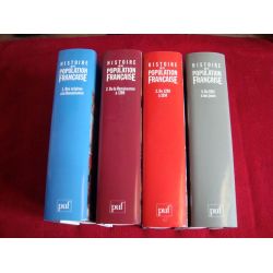Histoire de la population française  ( complet et 4 volumes  ): Dupâquier Jacques - Presses Universitaires de France .