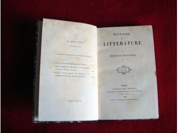 Histoire et littérature ( Tomes 1,2 et 3 ) - FERDINAND BRUNETIERE - Éditions Calmann-Lévy 