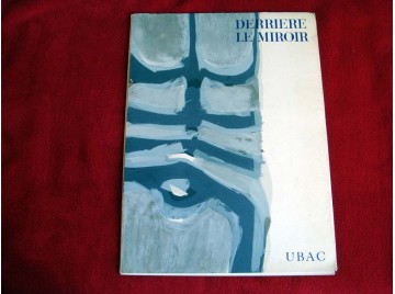 Derrière le miroir. numéro 130. Ubac - Texte Francis Ponge - Galerie Maeght - 1960.