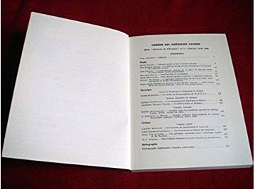 Cahiers des amériques latines. Série Sciences de l'homme - Institut des hautes études de l'Amérique latine - 1968