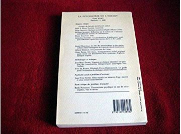 Psychiatrie enfant - Revue 1992 - Éditions des Presses Universitaires de France