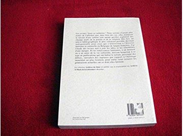 Les revues littéraires belges de langue française de 1830 à nos jours:archive du futur - collectif - Éditions Labor - 1993