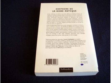 Histoire de la Rome Antique - Les Armes et les Mots - Lucien JERPHAGNON - Éditions Tallandier - 2002