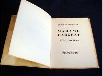 Madame dargent. Bernanos Georges