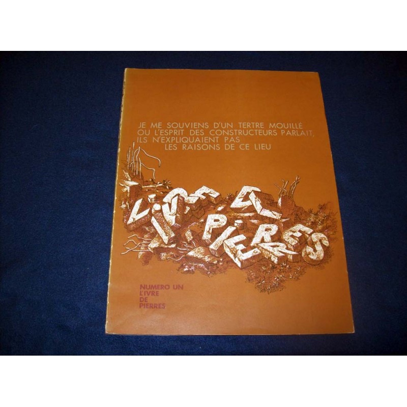 L'ivre de Pierres numéro 1. Sommaire : L'Ivres d'Encres par Tonka, 1977