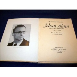 Bernard Gavoty. Jehan Alain : Musicien français, 1911-1940. Avec un choix de lettres et de dessins inédits