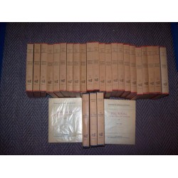 ournal de la vie littéraire par Edmond et Jules de Goncourt complet en 22 tomes