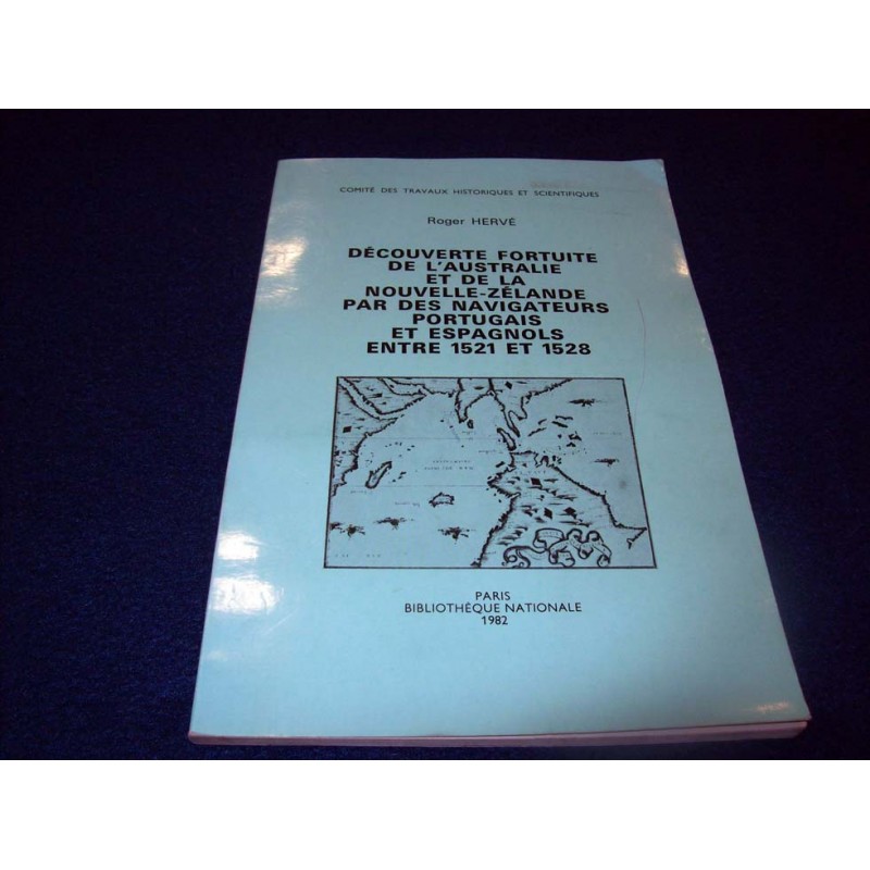 Découverte fortuite de l'Australie et de la Nouvelle Zélande par des navigateurs - R.HERVE - BNF