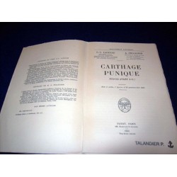 Carthage punique (814-146 avant J.-C.) - Lapeyre G.G - Pellegrin A.
